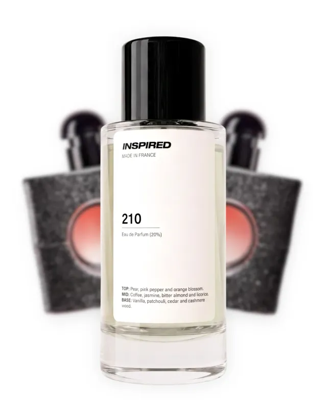 Inspired Parfume 210 parfume inspireret af Black Opium kaffe