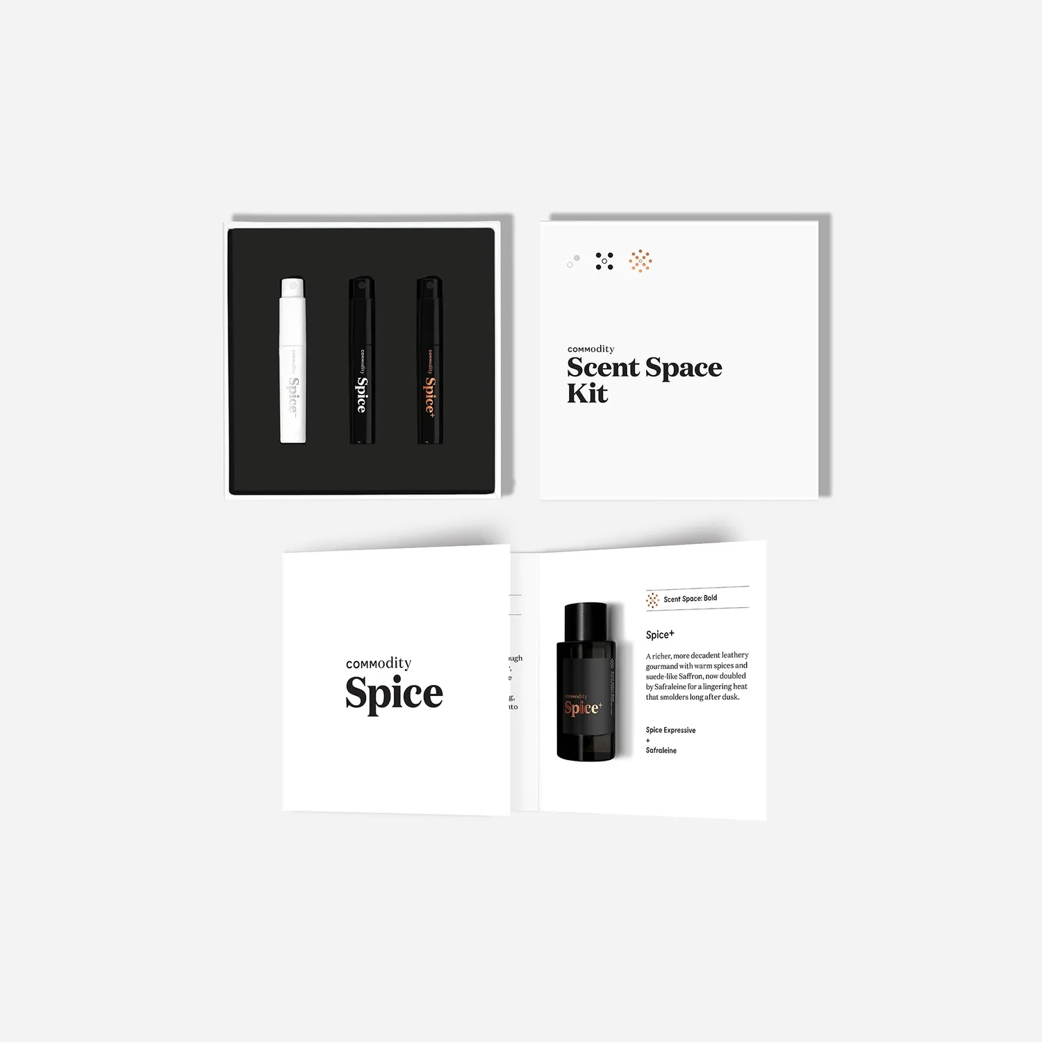 Commodity Spice Scent Space Kit prøvesæt krydret
