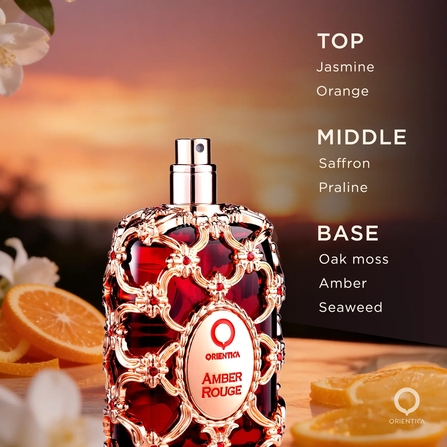 Orientica Amber Rouge parfume 80 ml amber