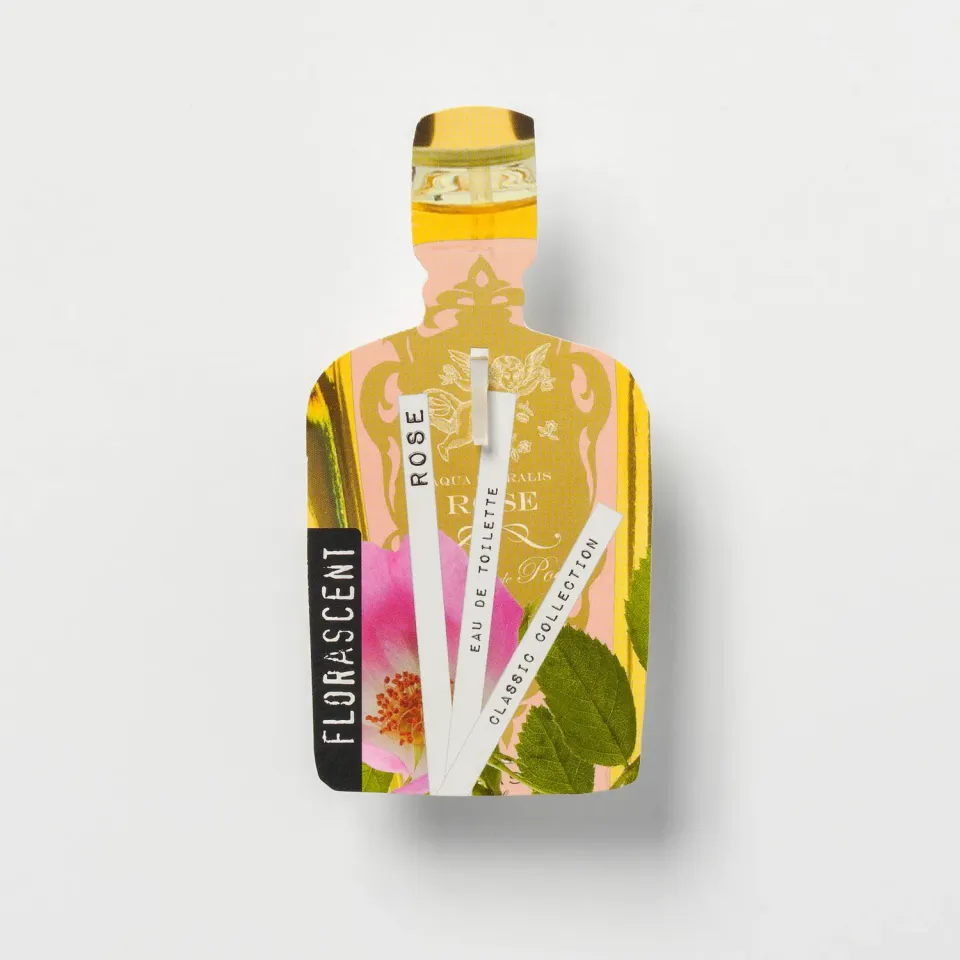 Florascent Rose parfumeprøve duftprøve blomstret