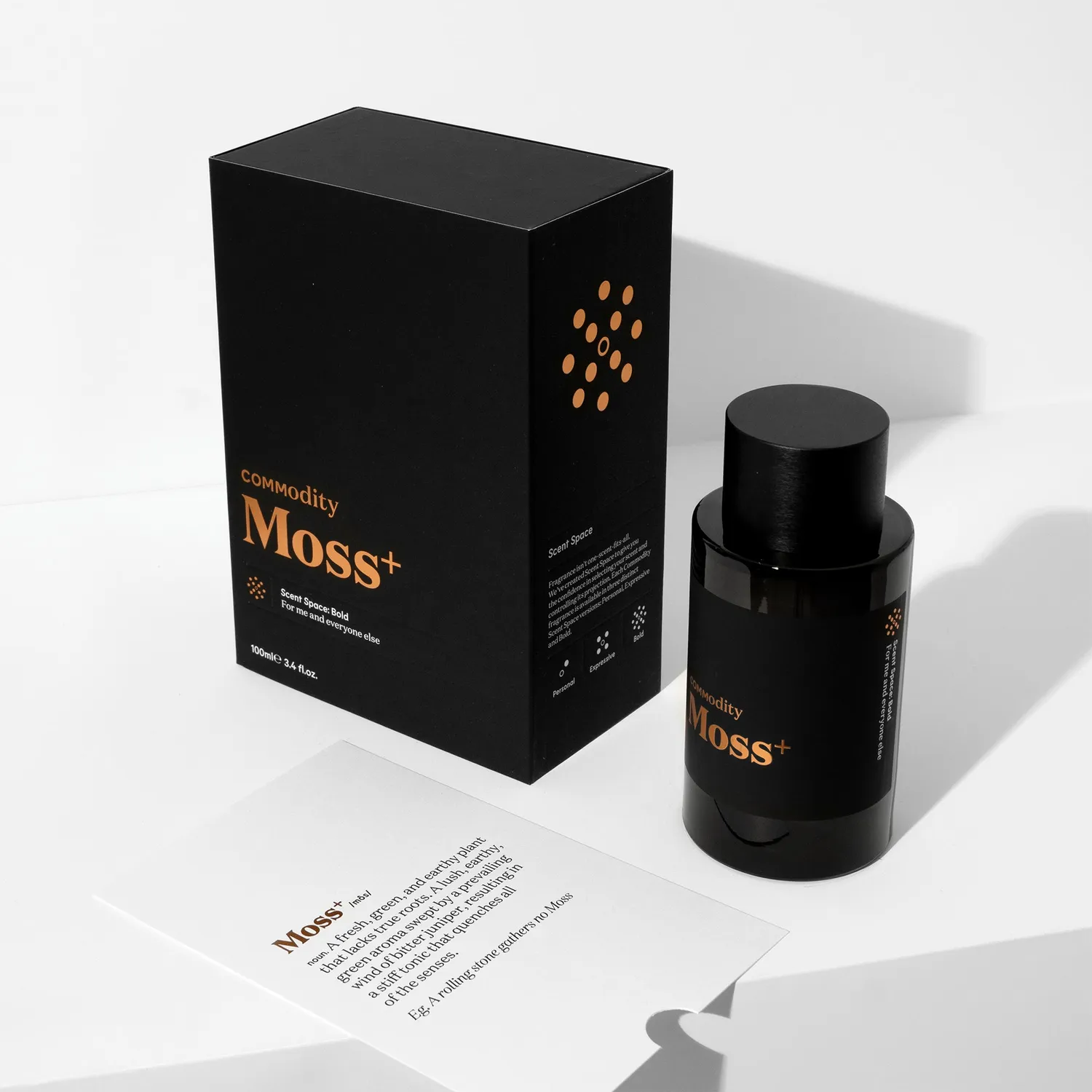 Commodity Moss+ Bold parfume 100 ml grøn