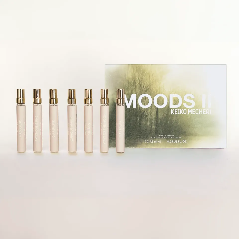 Keiko Mecheri Moods II parfume 7x7,5 ml læder prøvesæt