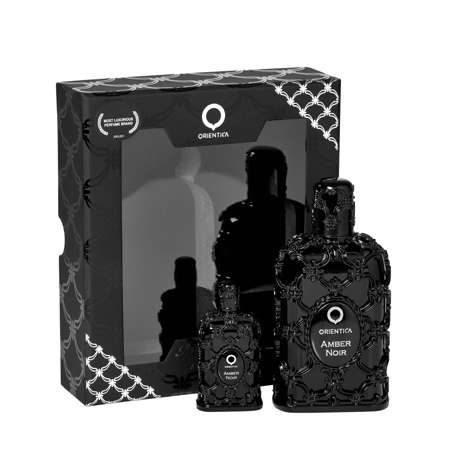 Orientica Amber Noir parfume 30ml + 7,5ml varm amber