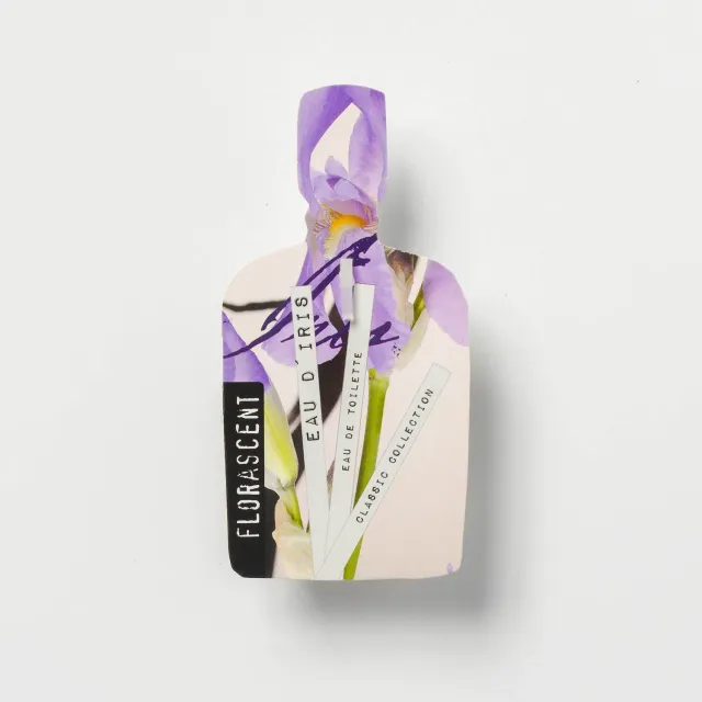 Florascent Eau d’Iris parfume duftprøve pudret-blomstret