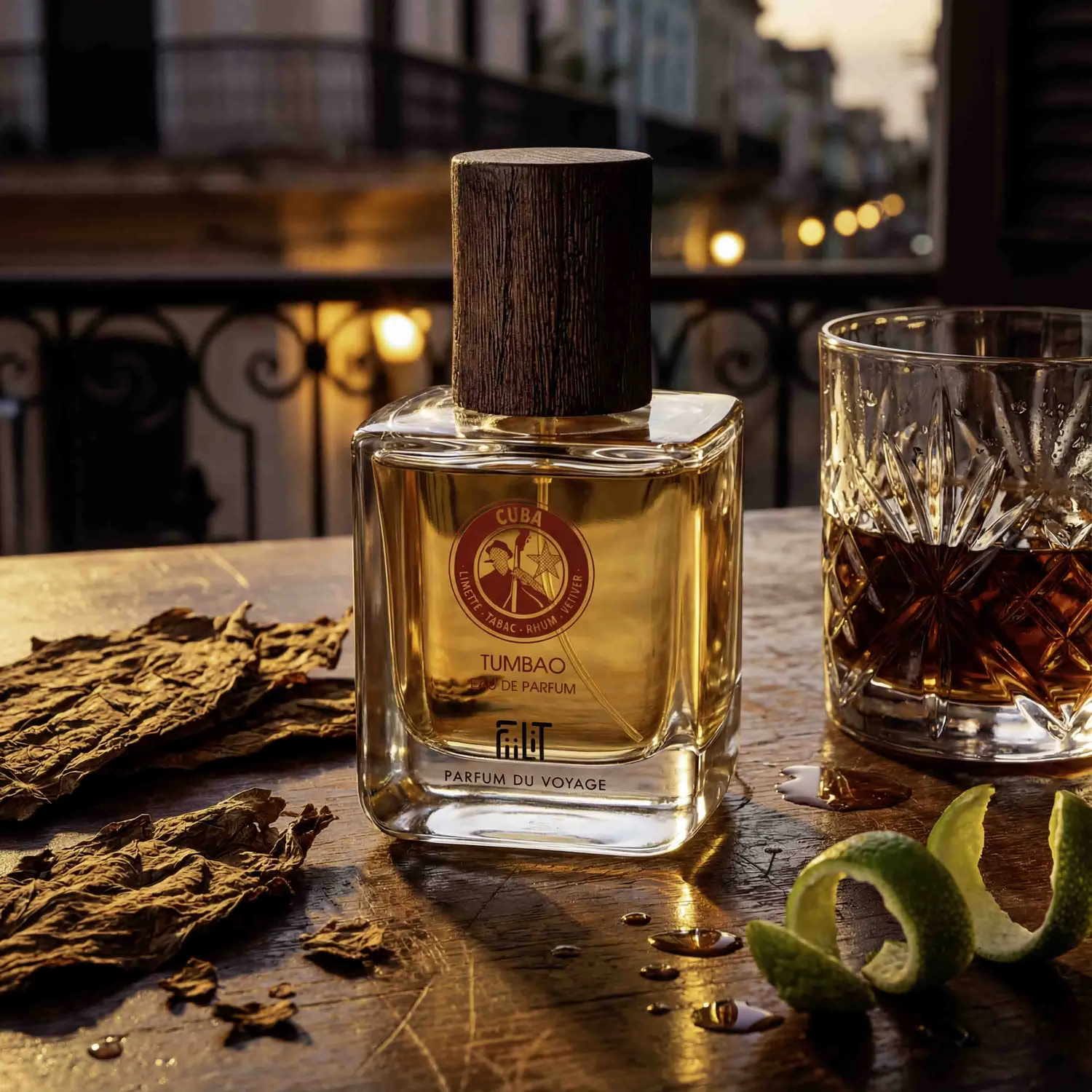 FiiLit Tumbao Cuba eau de parfum 1,5ml krydret rom