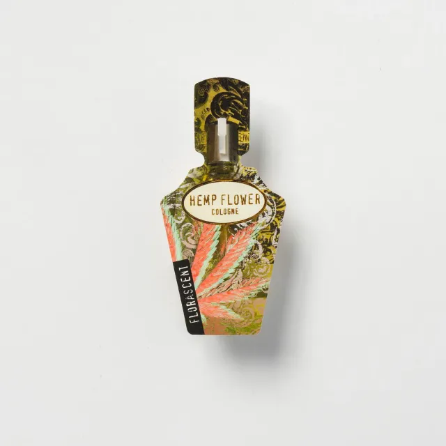 Florascent Hemp Flower Cologne duftprøve grøn herbal