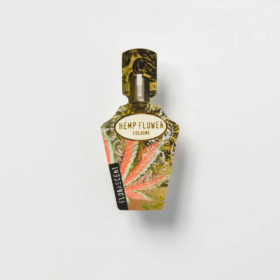 Florascent Hemp Flower Cologne duftprøve grøn herbal