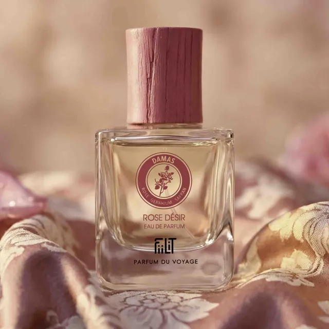 FiiLit Rose Désir Damascus eau de parfum 1,5 ml rose-vanilje