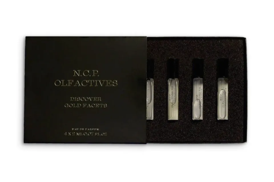 N.C.P. Olfactives Gold Facets prøvesæt 4 x 2 ml oud
