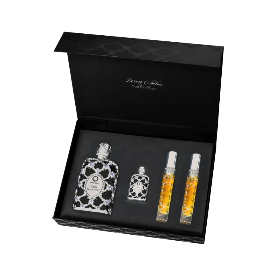 Orientica Oud Saffron gavesæt 80ml krydret oud