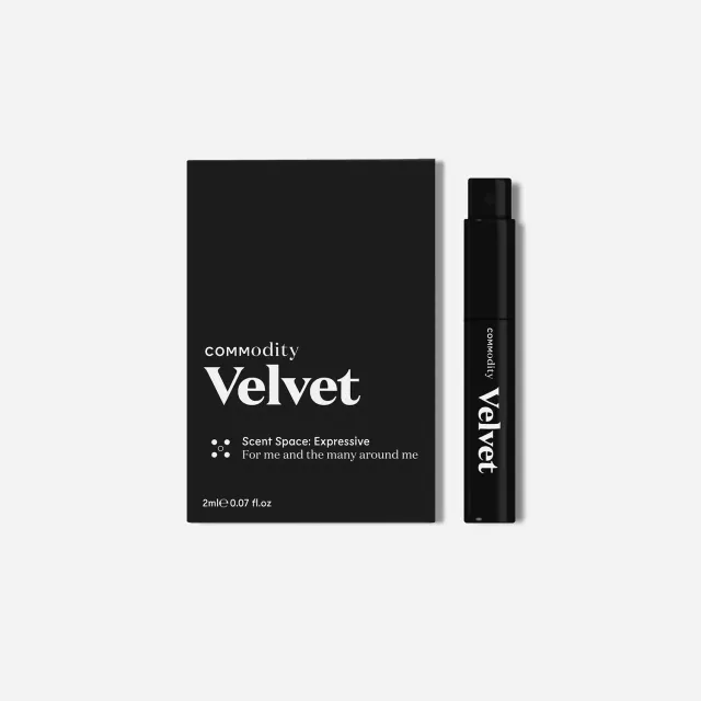 Commodity Velvet parfume 2 ml prøve blød