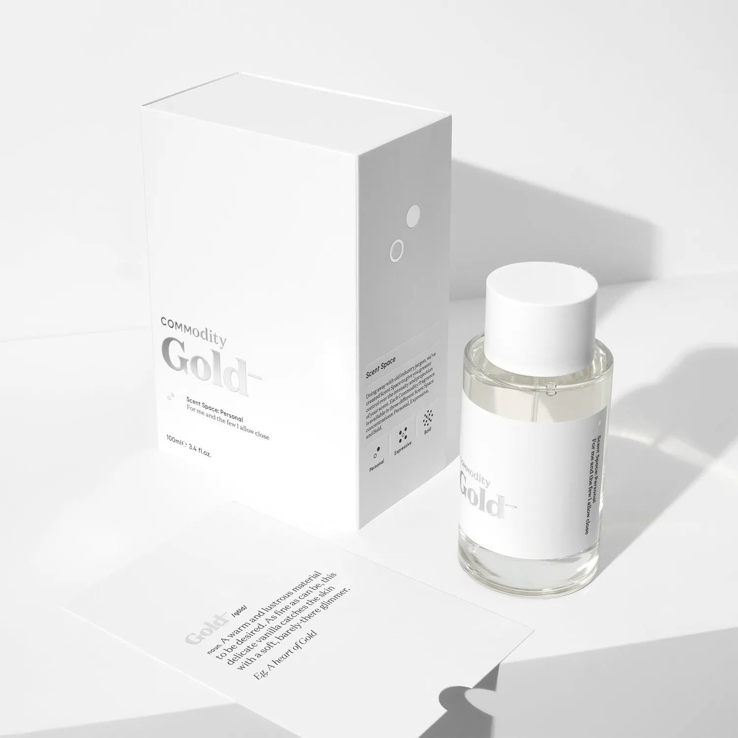 Commodity Personal Gold parfume 10 ml sød vanilje