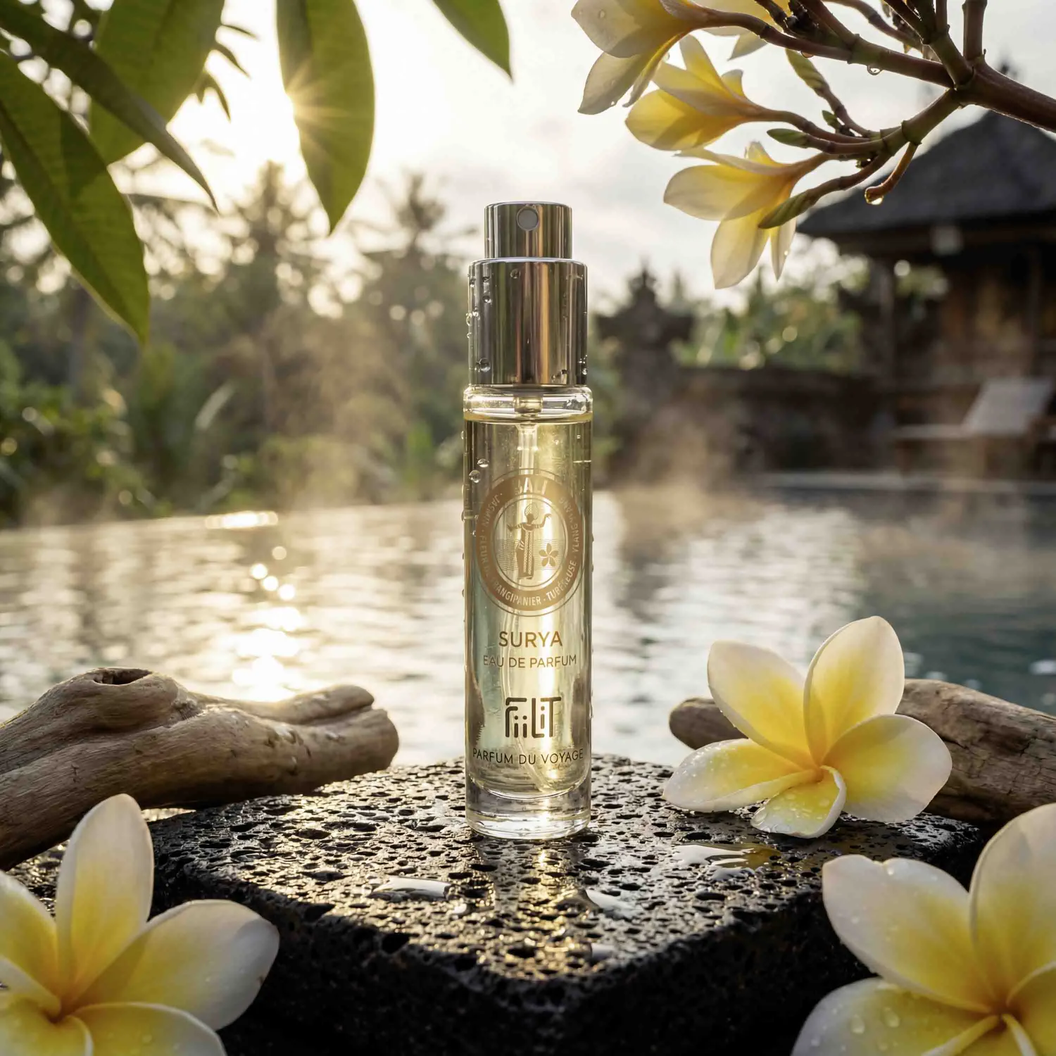 FiiLit Surya Bali eau de parfum 1,5ml solrig blomstret