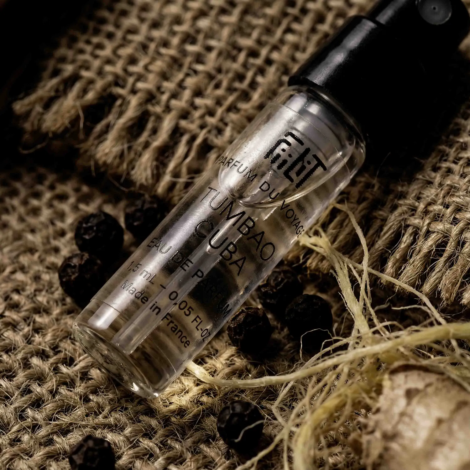 FiiLit Tumbao Cuba eau de parfum 1,5ml krydret rom