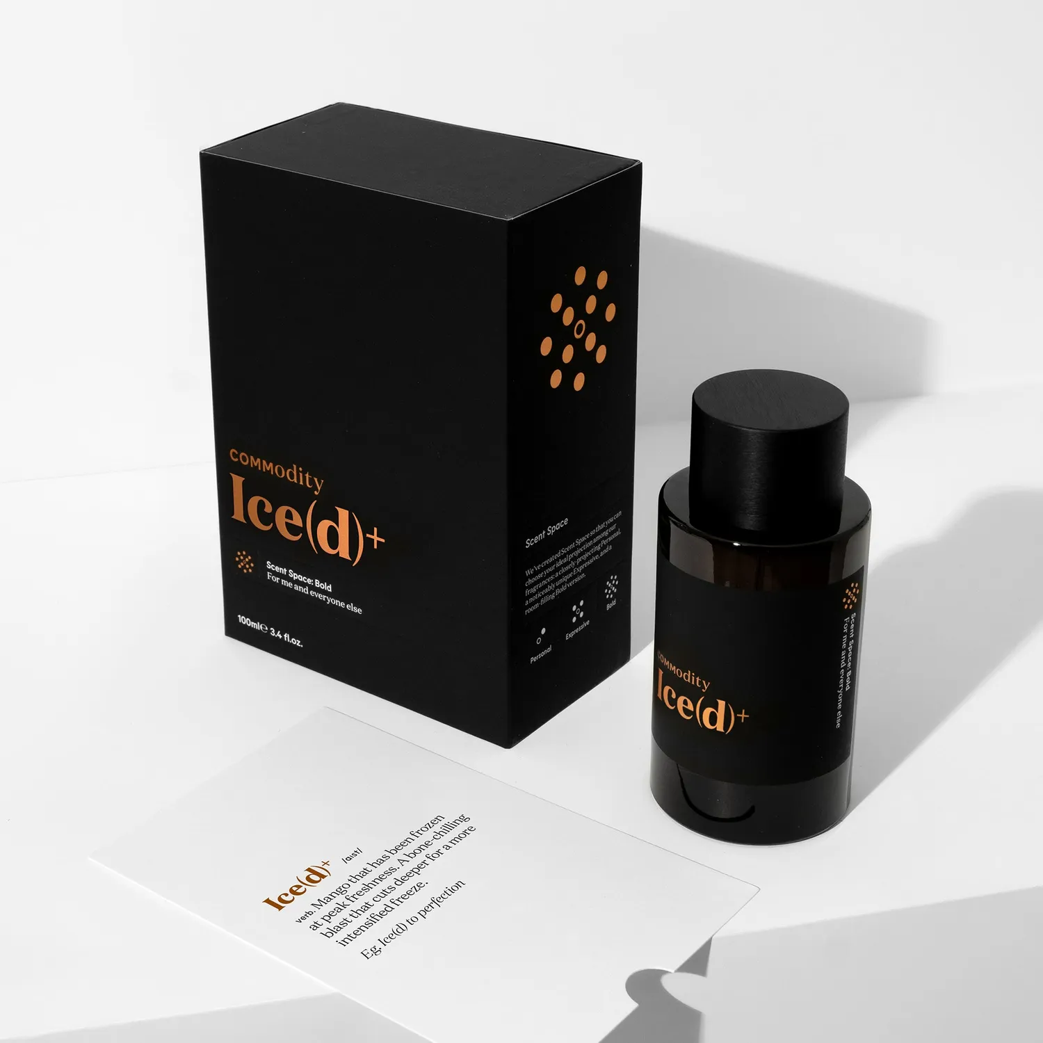 Commodity Ice(d)+ Bold parfume 100 ml frugt