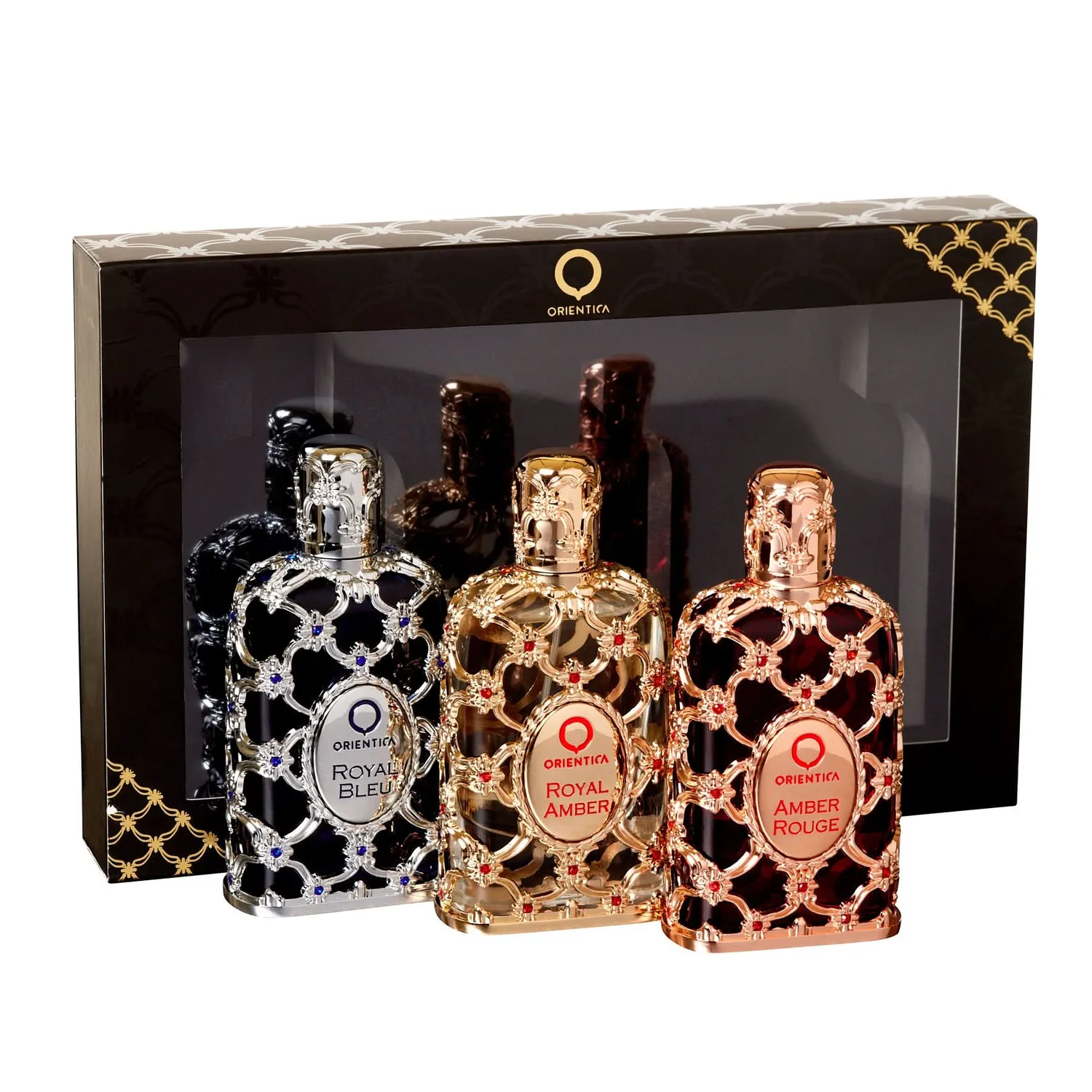 Orientica Royal Bleu Amber Rouge Royal Amber prøvesæt 3x30ml