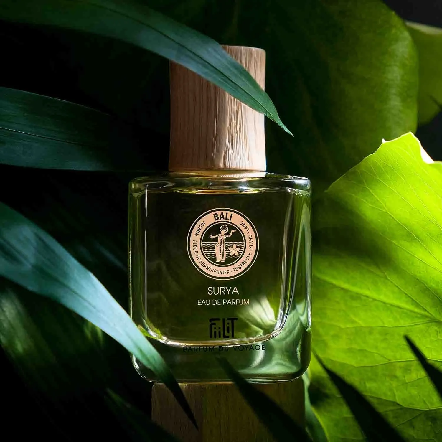 FiiLit Surya Bali eau de parfum 1,5ml solrig blomstret