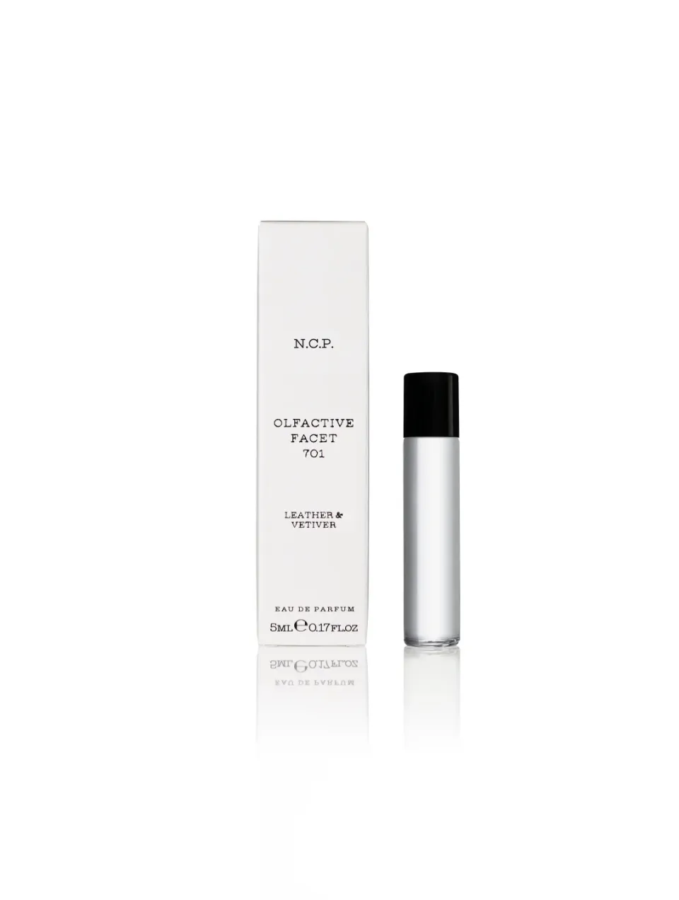 N.C.P. Olfactives 701 Leather & Vetiver parfume refill 5ml læder