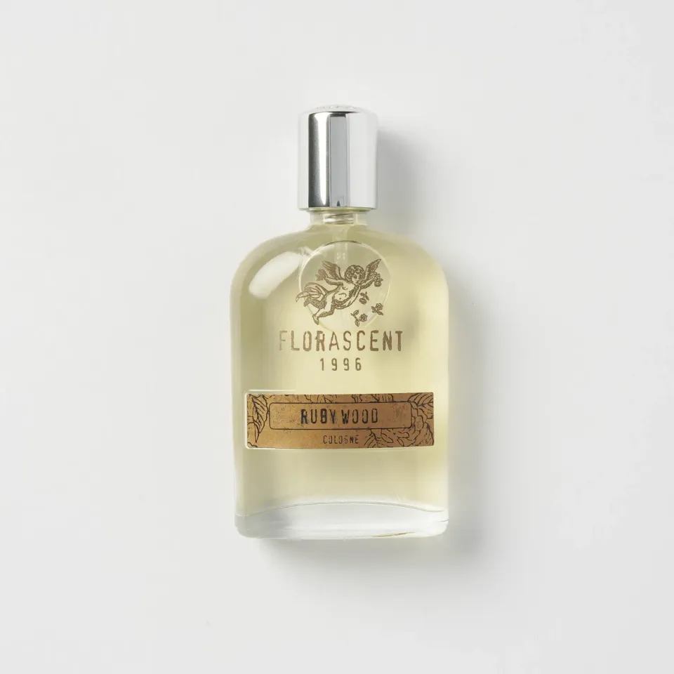 Florascent Ruby Wood cologne duftprøve vanilje