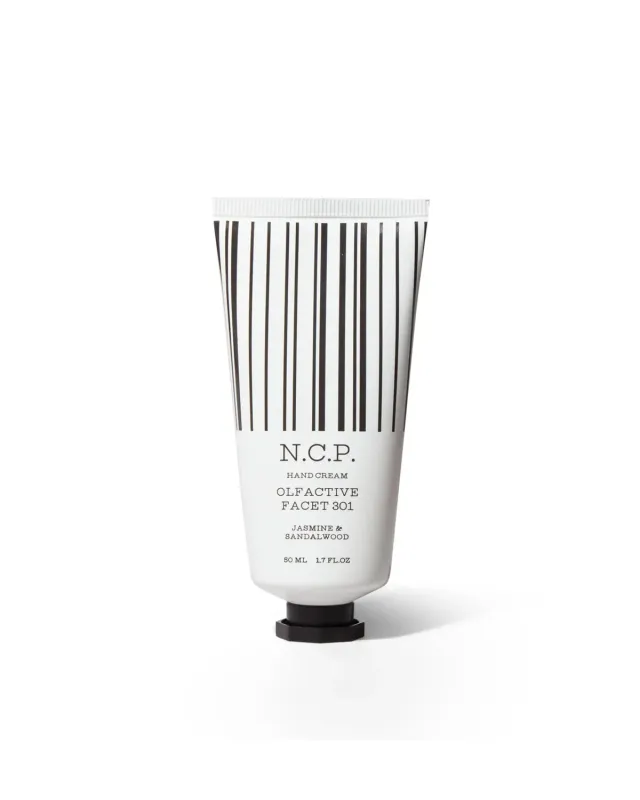 N.C.P. Olfactives 301 Jasmine & Sandalwood håndcreme 50 ml