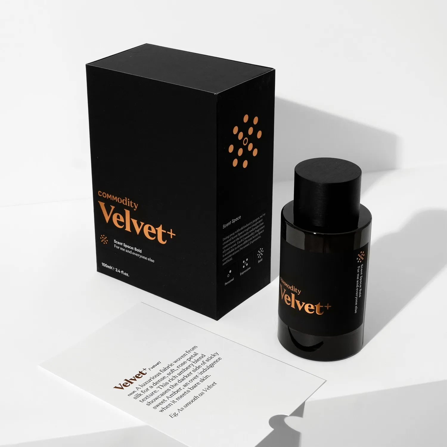 Commodity Velvet+ Bold parfume 10 ml vanilje rose