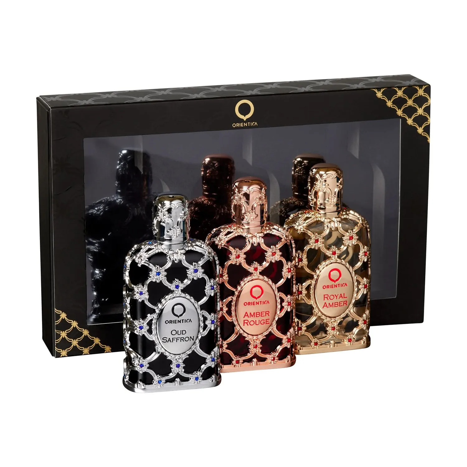 Orientica Oud Saffron Amber Rouge Royal Amber sæt 3x30ml