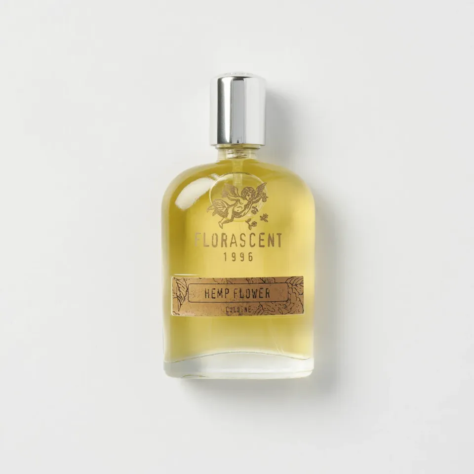Florascent Hemp Flower cologne duftprøve grøn hanf