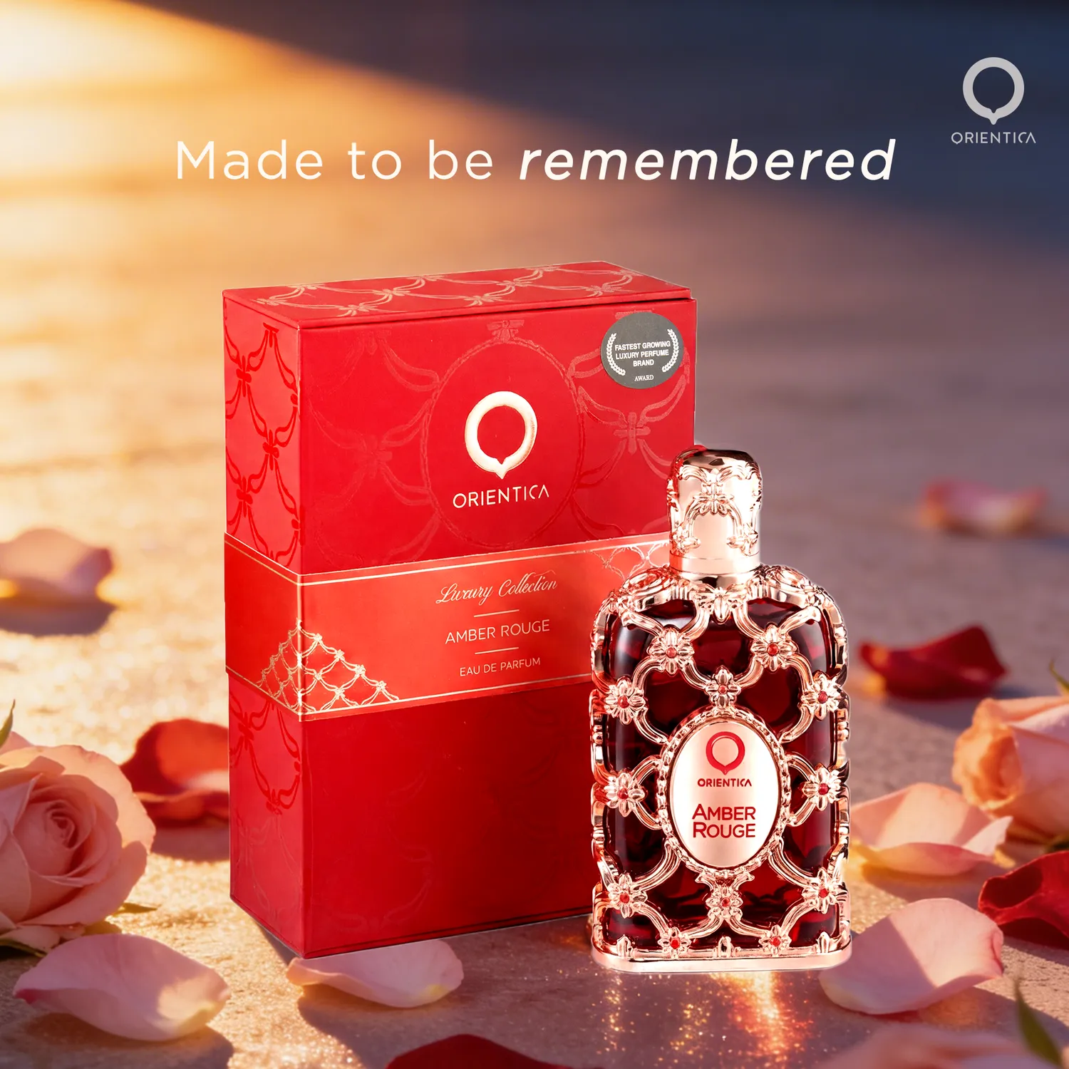 Orientica Amber Rouge parfume 80 ml amber