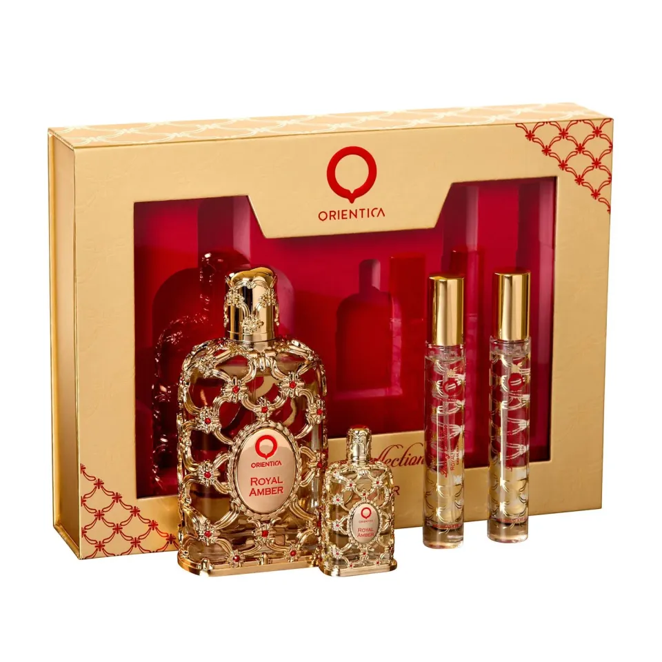 Orientica Royal Amber parfumesæt 80ml rav gaveæske