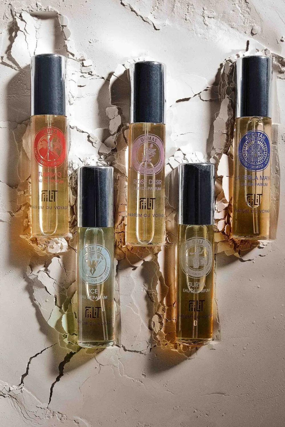 FiiLit Pouch of Senses rejsesæt 11ml genopfyldelig frisk
