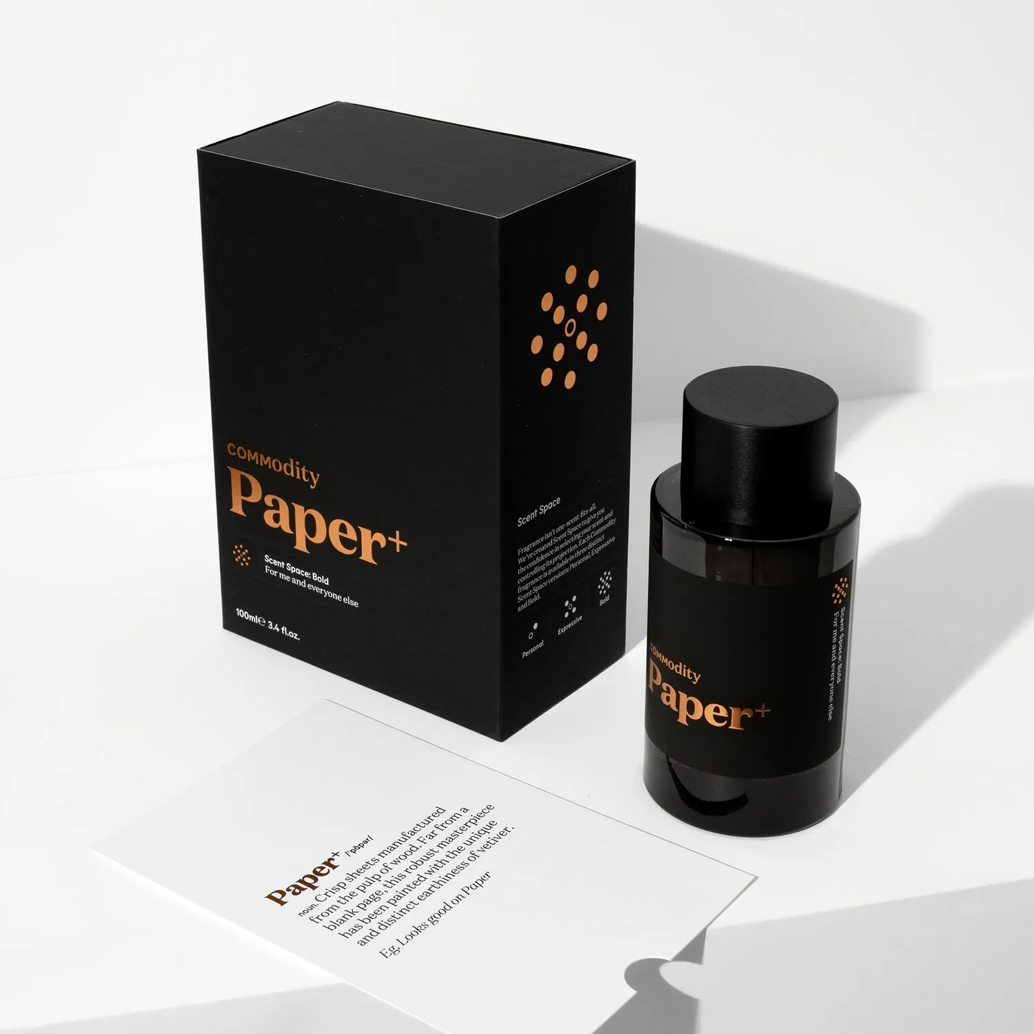 Commodity Paper+ Bold parfume 100 ml vetiver