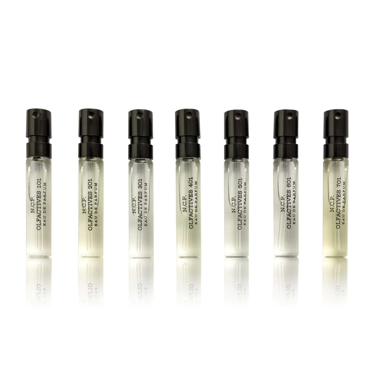 N.C.P. Olfactives Seven Facets prøvesæt 7 x 2 ml unisex