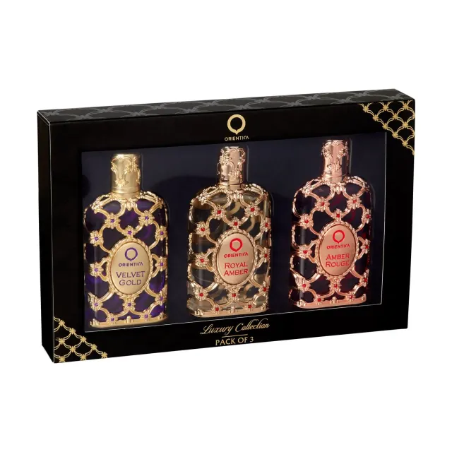 Orientica Velvet Gold Amber Rouge Royal Amber 3x30ml