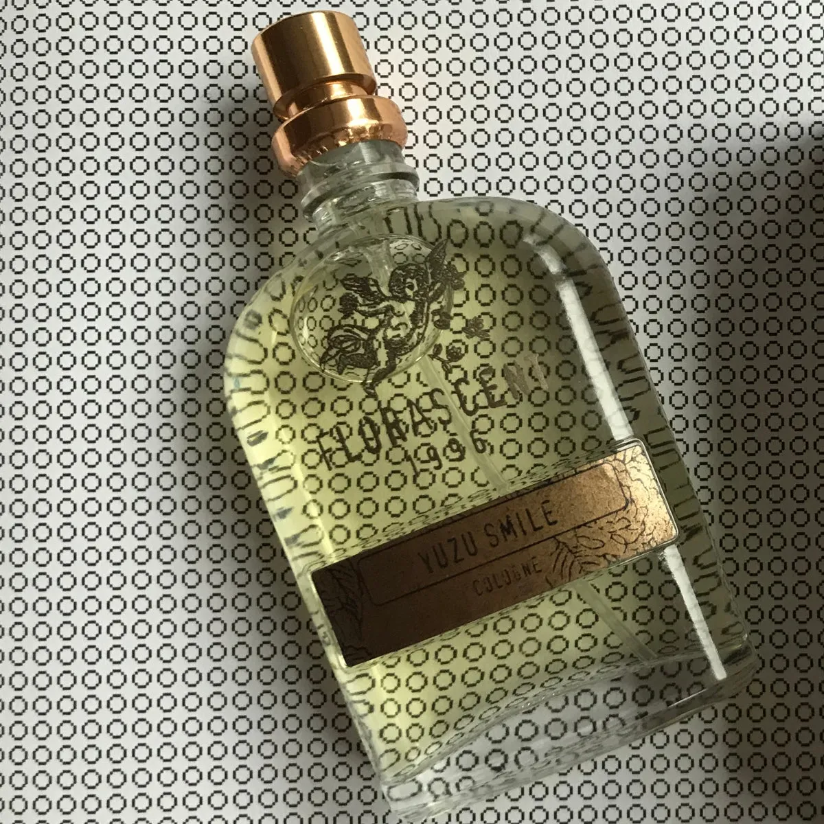 Florascent Yuzu Smile cologne parfumeprøve citrus