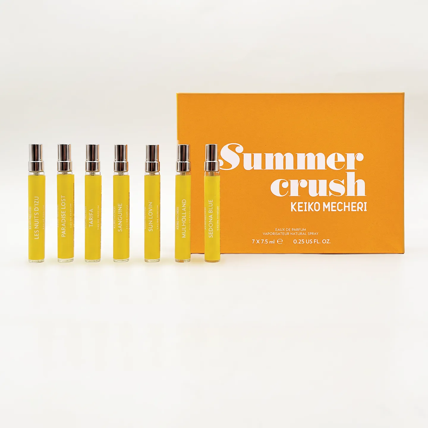 Keiko Mecheri Summer Crush parfume 7x7,5 ml træprøvesæt