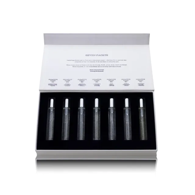 N.C.P. Olfactives Seven Facets parfumesæt 7x10ml unisex