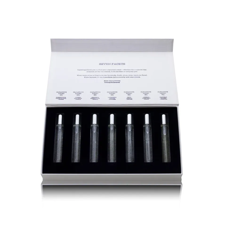 N.C.P. Olfactives Seven Facets parfumesæt 7x10ml unisex