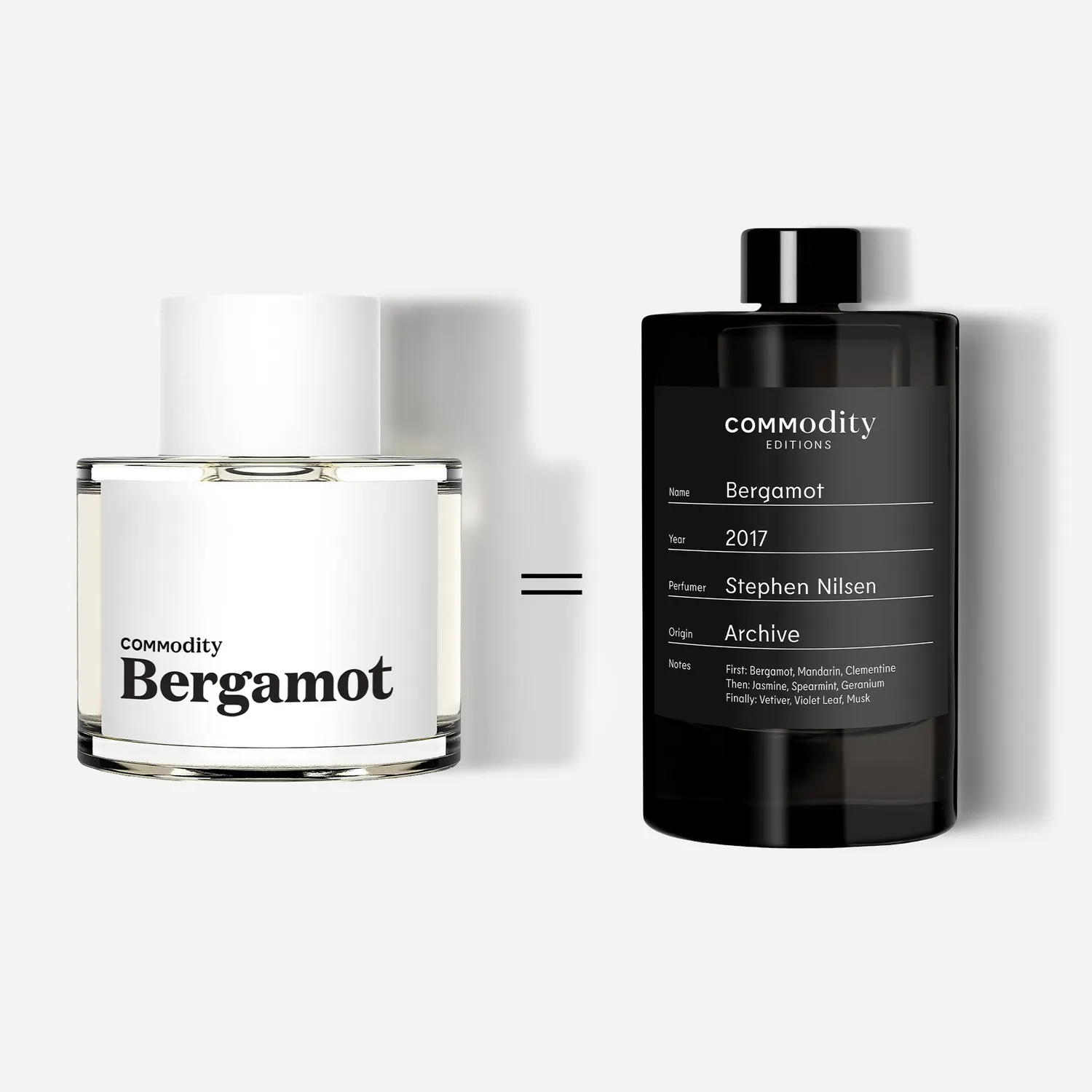 Commodity Archive Bergamot parfume 100 ml frisk citrus