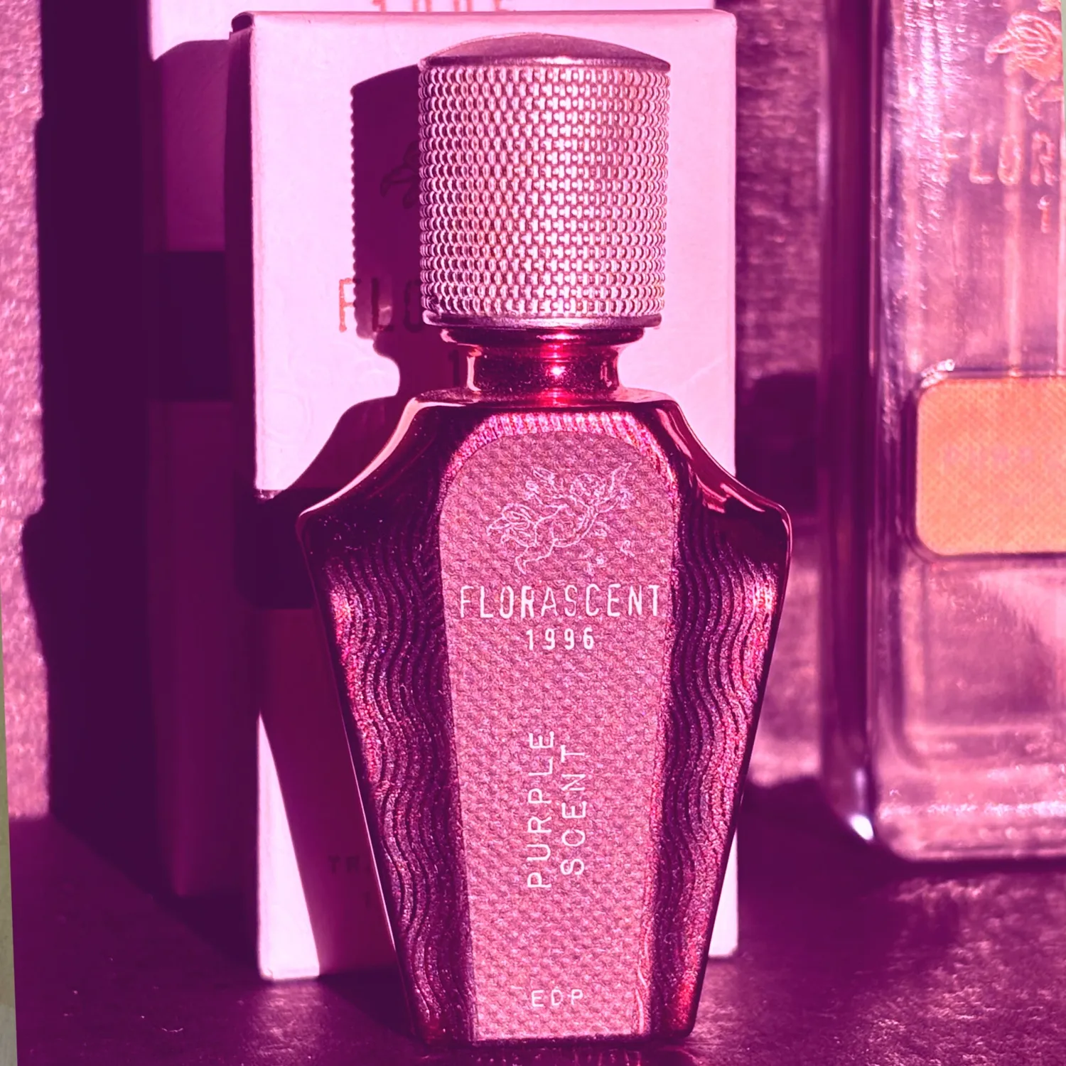 Florascent Purple Scent parfume prøve tuberose