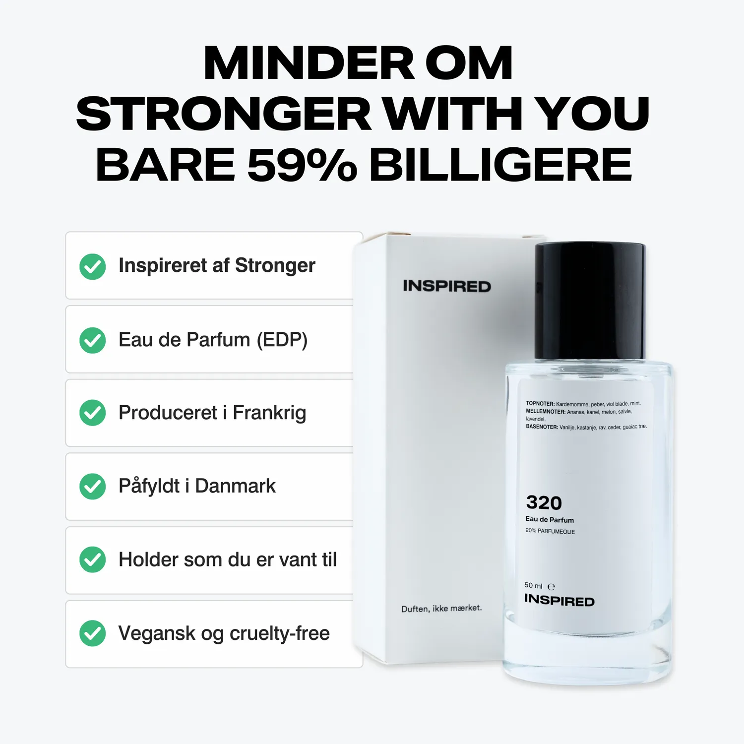 Inspired Parfume 320 parfume inspireret af Stronger With You